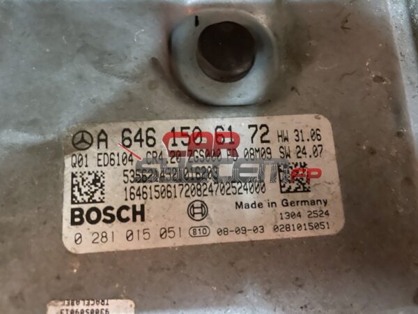 0281015051 A6461506172 Motorsteuergerät Mercedes Sprinter
