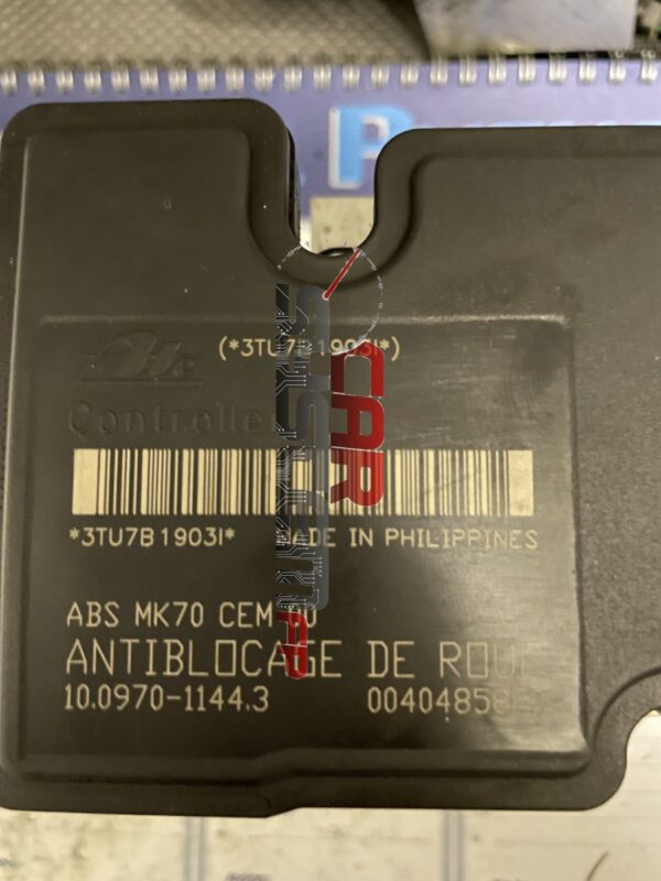 9662298480 0970.1144.3 Révision ABS Renault Modus / Peugeot 207