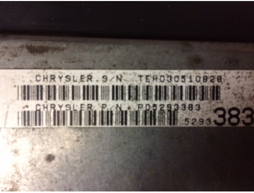 Motorsteuergerät Chrysler Neon TEH030510828