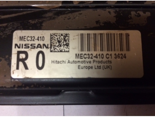 Motorsteuergerät Nissan Almera Tino MEC32-410