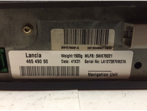 Autoradio Lancia Lybra 5WK76021