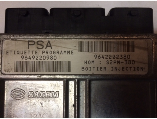 Centralina Motore Citroen C3 SAGEM 9649220980
