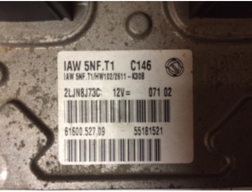 Centralina Motore Fiat Stilo MAGNETI MARELLI: IAW5NF.T1 IAW5NF.T9