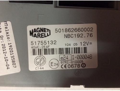 BSI Fiat Stilo MAGNETI MARELLI:51755132