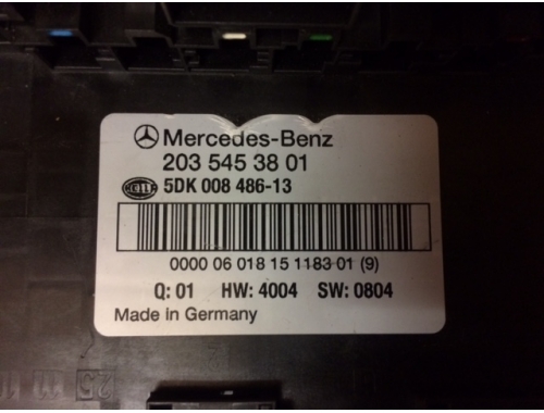 Cenatralina Sicherungskasten Mercedes Klasse C 2035453801