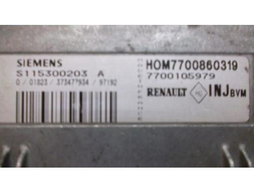 Centralina Motore Renault Megane/Scenic SIEMENS:S115300203A