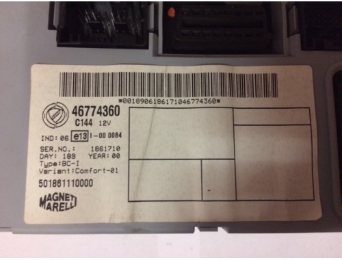 Body computer Fiat Punto MAGNETI MARELLI:46774360