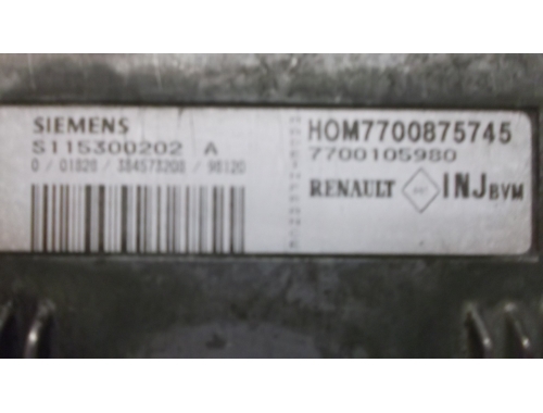 Centralina Motore Renault Megane/Scenic SIEMENS:S115300202A