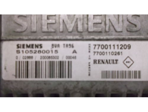Motorsteuergerät Renault Scenic SIEMENS:S105280015A