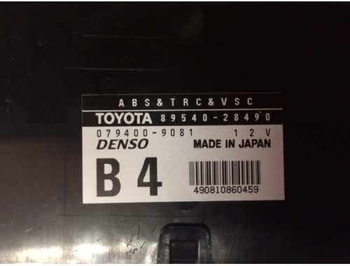 Centralina ABS Toyota Previa TOYOTA:89540-28490