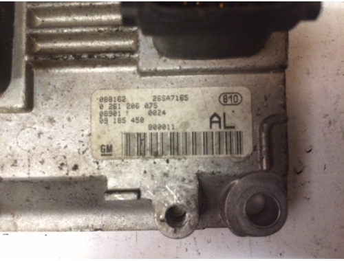 Motorsteuergerät Opel Agila BOSCH:0261206075