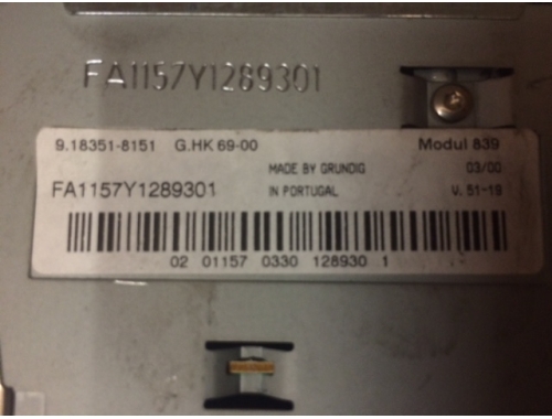 Autoradio Lancia Lybra 7352652380