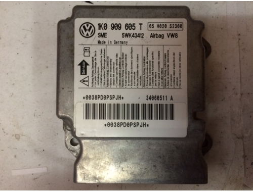 Centralina Airbag Volkswagen Golf SIEMENS:5WK43412