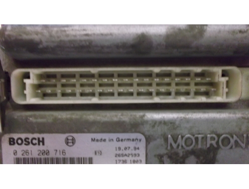 Motorsteuergerät Lancia Y 10 BOSCH:0261200716
