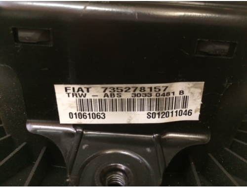 Fahrerairbag Fiat Punto 735278157
