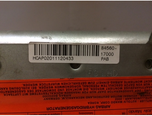 Beifahrerairbag Hyundai Matrix 84560-17000