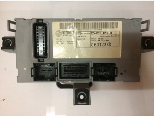Body computer Fiat Punto DELPHI:51735171