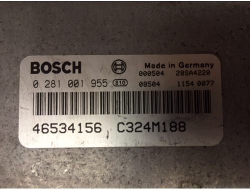 Motorsteuergerät Fiat Punto BOSCH:0281001955
