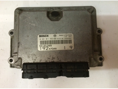 Motorsteuergerät Fiat Stilo BOSCH:0281011553