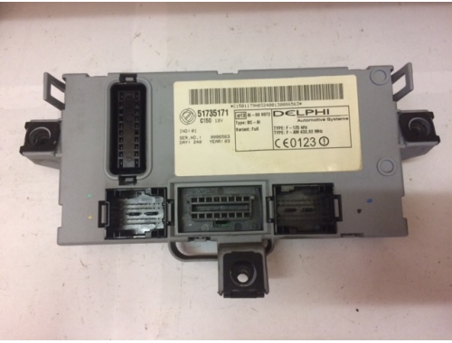 Body computer Fiat Punto 51735171