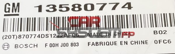 13580774 Réparation Calculateur confort Chevrolet Cruze 2011 < 2022