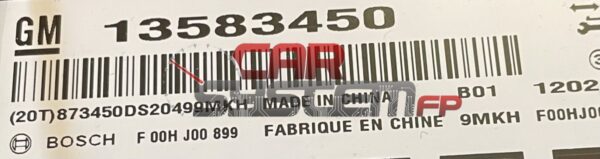 13583450 Riparazione Centralina Comfort Chevrolet Cruze 2011 < 2022