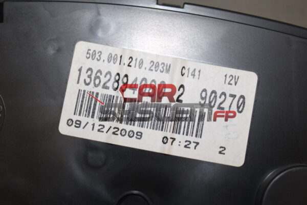 1362894080 Combiné d'instruments Peugeot Boxer / Fiat Ducato / Citroen Jumper