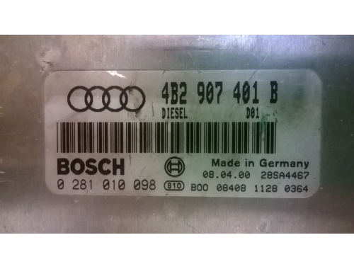 Motorsteuergerät Audi A6 BOSCH:0281010098