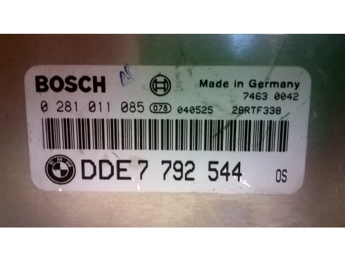 Calculateur moteur Mini One BOSCH:0281011085