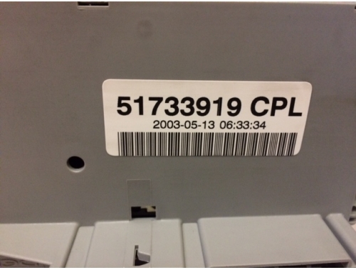 Caja de fusibles Lancia Y MAGNETI MARELLI:51734380