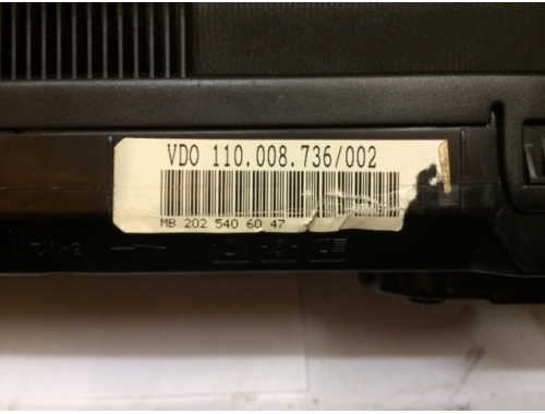 Cuadro de instrumentos Mercedes Clase C180 W202 Elegance VDO110.008.736/002