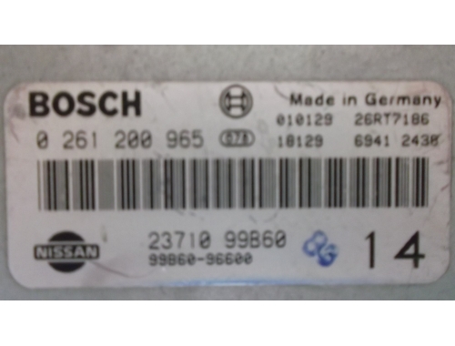 Centralina Motore Nissan Micra BOSCH:0261200965