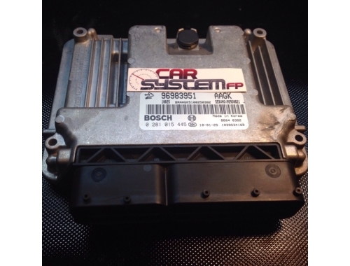 Engine ECU Chevrolet Cruze 2.0 BOSCH 0281015445 - 96983951 - Repair various Code Transfer BOSCH:0281015445