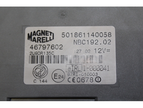 Komfortsteuergerät Fiat Stilo MAGNETI MARELLI:46797602