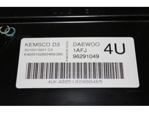 Centralita de motor Chevrolet Matiz S010013001C0