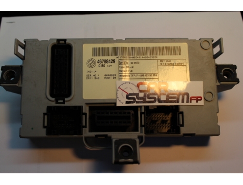 Body Control Module Fiat Punto 188 46788429 - Repair various Code Transfer PIN Code Reading Writing Chip Trasponder 46788429