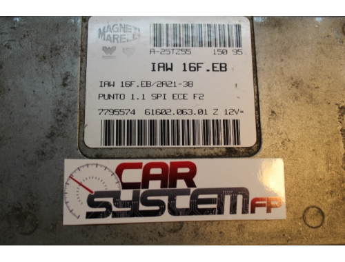Engine ECU Fiat Punto CC 1.100 8V Benz IAW16F.EB-Repair various Code Transfer Full Decoding Virginising MAGNETI MARELLI:IAW16F.EB