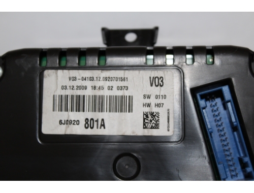 Combiné d'instruments Seat Ibiza VDO:A2C53349080