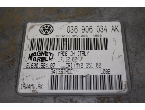Motorsteuergerät Volkswagen Polo MAGNETI MARELLI:61600.684.07
