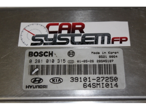 Centralita de motor Hyundai Santa Fe BOSCH 0281010315 - Reparación varias Traspaso de códigos BOSCH:0281010315