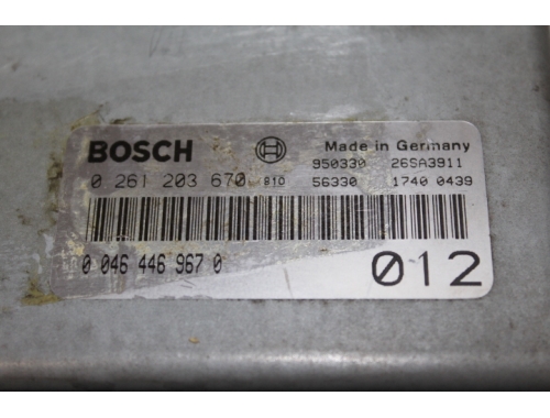 Motorsteuergerät Lancia K BOSCH:0261203670