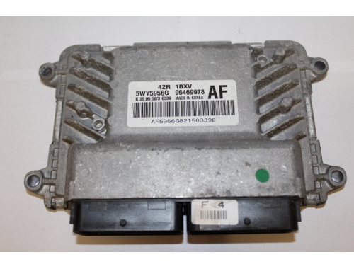 Motorsteuergerät Chevrolet Aveo 5WY5956G