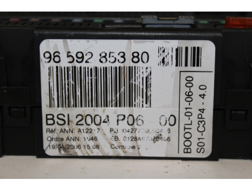 9659285380 BSI Citroen C3