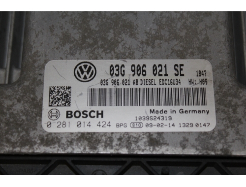 Centralita de motor Seat Leon BOSCH:0281014424