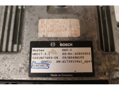 Motorsteuergerät Fiat Grande Punto BOSCH:0261B07483-08