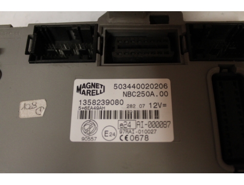 Body Control Module Fiat Ducato / Citroen Jumper / Peugeot Boxer MAGNETI MARELLI:1358239080 503440020206 NBC250A.00 503440010207