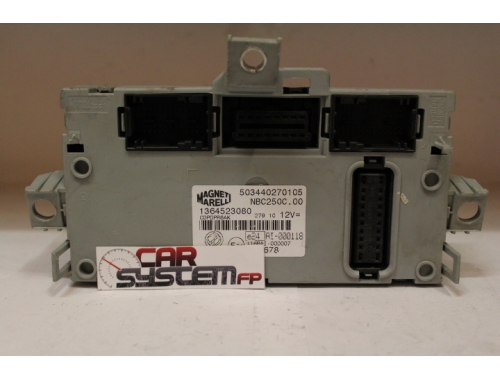 BSI Fiat Ducato - Réparation diverses Transfert des codes Lecture du code PIN Écriture Chip Transponder MAGNETI MARELLI 1364523080