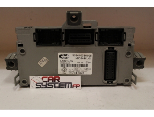 Body computer Lancia Delta 51826465 - Reparación varias Traspaso de códigos Lectura del código PIN Escritura Chip Trasponder MAGNETI MARELLI:51826465