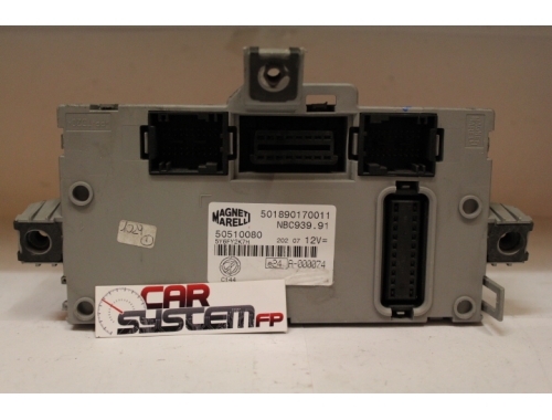 Body computer Alfa Romeo 159 50510080 - Reparación varias Traspaso de códigos Lectura del código PIN Escritura Chip Trasponder MAGNETI MARELLI:50510080