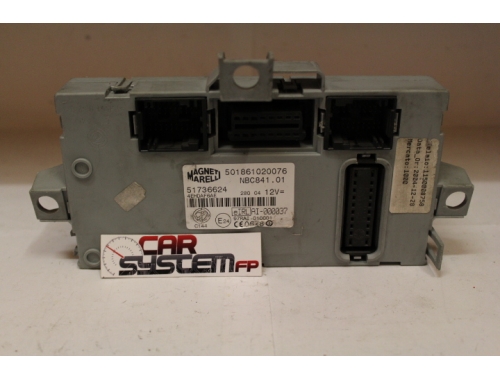 BSI Lancia Thesis - Réparation diverses Transfert des codes Lecture du code PIN Écriture Chip Trasponder MAGNETI MARELLI:51736624